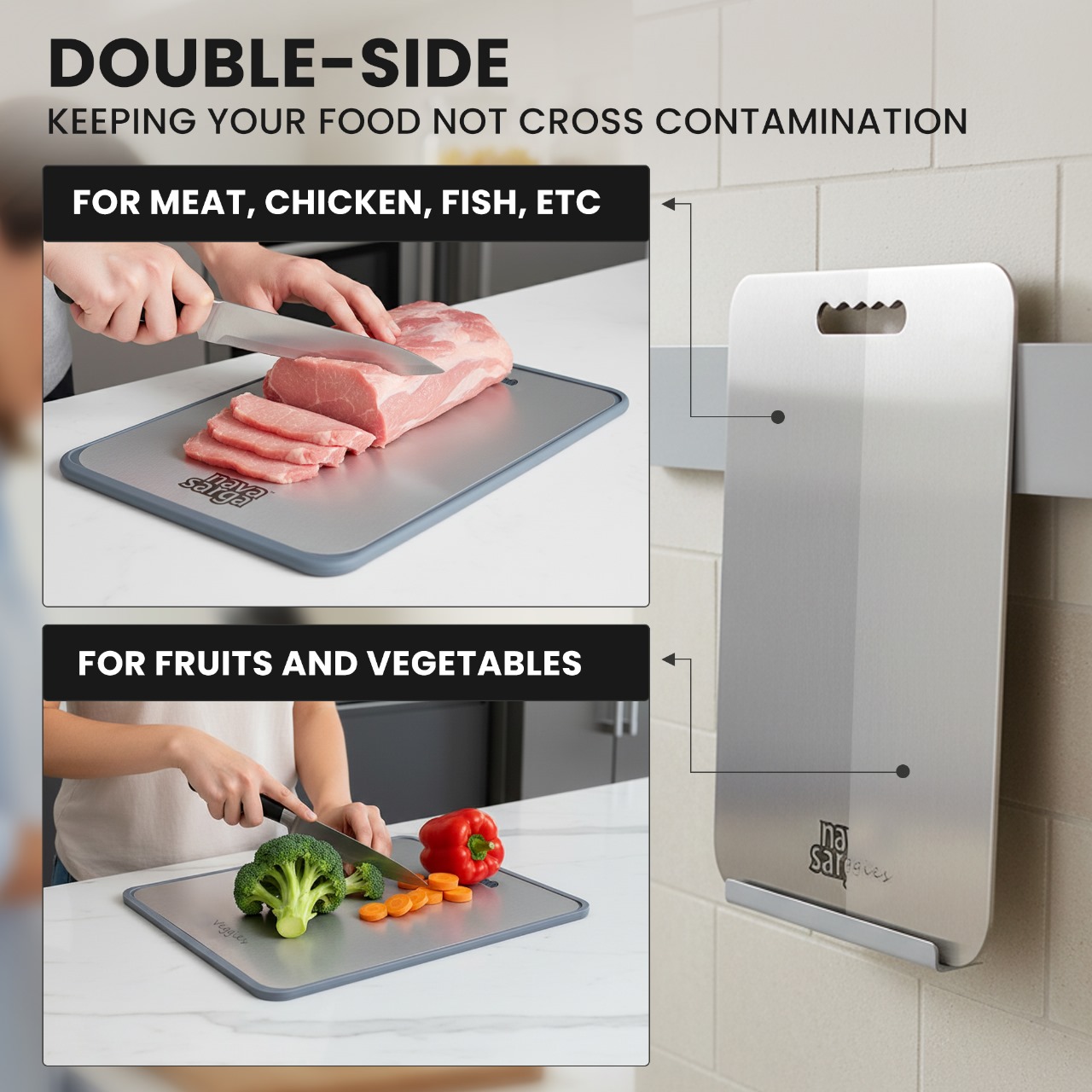 Double-sided board