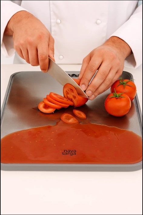 Titanium board in use