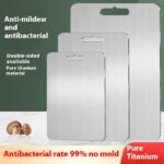 Pure Titanium Cutting Board Anti-mildew Double-sided Thickened