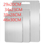 Pure Titanium Cutting Board Anti-mildew Double-sided Thickened