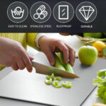 Cutting Board Double-Sided Titanium Cutting Boards For Kitchen Camping