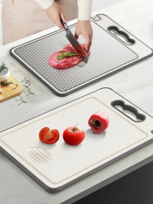 Titanium Cutting Board Double-Sided Titanium Chopping Boards For Kitchen Camping