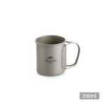 Titanium Bowl Picnic Pure Titanium Bowl Folding Water Cup