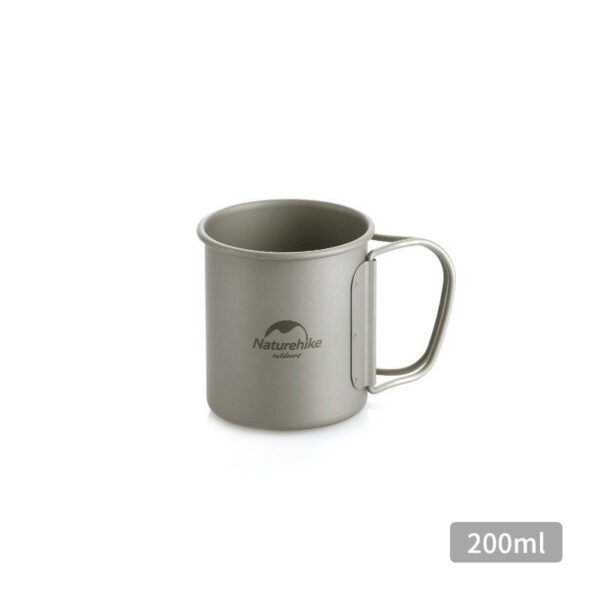 Titanium Bowl Picnic Pure Titanium Bowl Folding Water Cup