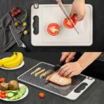 Titanium Cutting Board Double-Sided Titanium Chopping Boards For Kitchen Camping