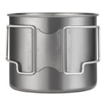 Titanium Cup Pure Titanium Outdoor 800ml 29oz Cup For Camping