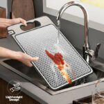 Titanium Cutting Board Double-Sided Titanium Chopping Boards For Kitchen Camping