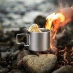 Titanium Cup Pure Titanium Outdoor 800ml 29oz Cup For Camping